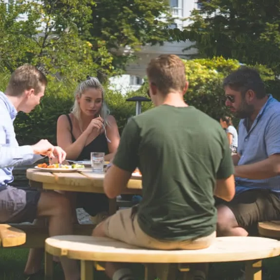 lunch outside