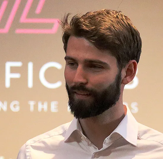 Peter presenting
